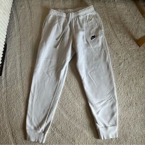 Nike Sportswear Women’s White Club Fleece Joggers